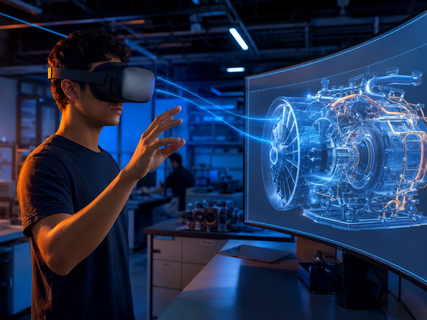 Lince VR em uso: experiência em tela e em realidade virtual
